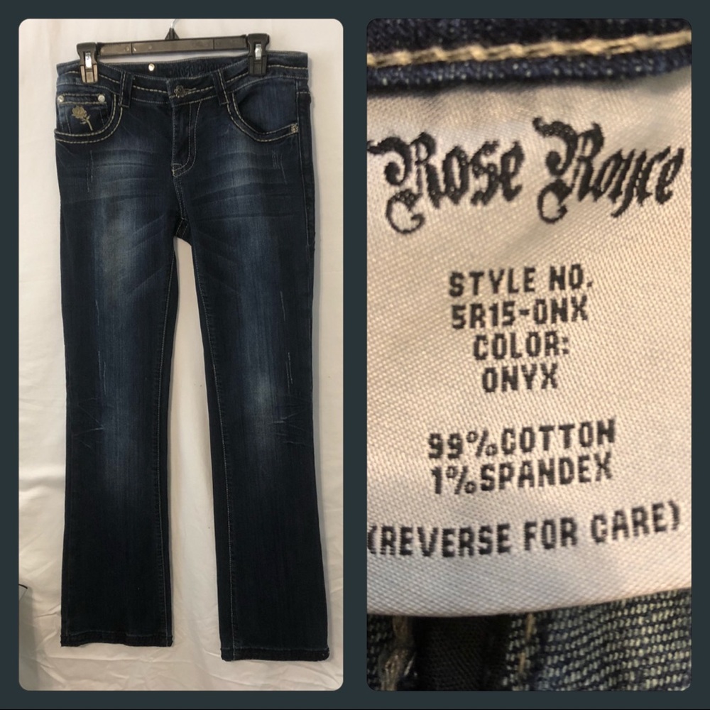 Rose Royce | Rose Bling Jeans | Size 32 x 31